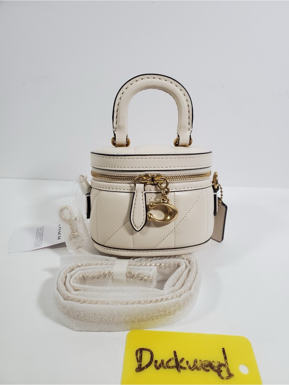 Coach Trail Crossbody Bag 12 With Pillow Quilting NWT